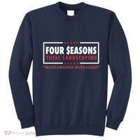 Four Seasons Total Landscaping Make America Rake Again Logo Sweatshirt thumb 0