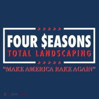 Four Seasons Total Landscaping Make America Rake Again Logo Button thumb 1