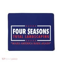 Four Seasons Total Landscaping Make America Rake Again Logo Mousepad thumb 0