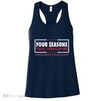 Four Seasons Total Landscaping Make America Rake Again Logo Women's Tank Top thumb 0
