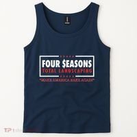 Four Seasons Total Landscaping Make America Rake Again Logo Tank Top thumb 2