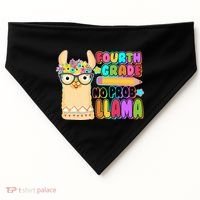 Fourth Grade No Prob Llama 4th Grade Students Teachers USA-Made Doggie Bandana thumb 0