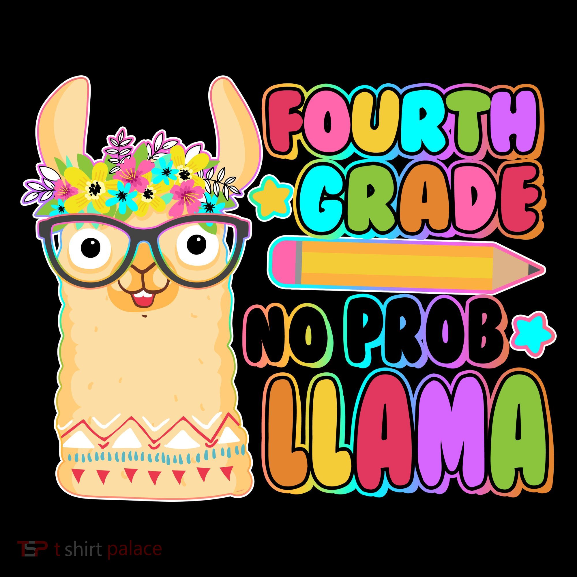 Fourth Grade No Prob Llama 4th Grade Students Teachers Button