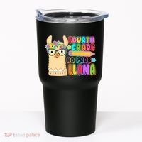 Fourth Grade No Prob Llama 4th Grade Students Teachers Tumbler thumb 0