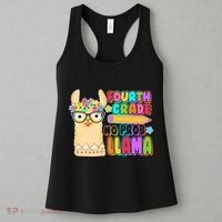 Fourth Grade No Prob Llama 4th Grade Students Teachers Women's Tank Top thumb 3