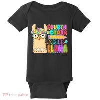 Fourth Grade No Prob Llama 4th Grade Students Teachers Baby Bodysuit thumb 0