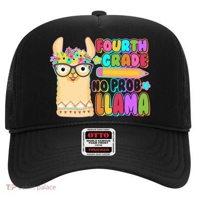 Fourth Grade No Prob Llama 4th Grade Students Teachers Hat