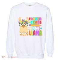Fourth Grade No Prob Llama 4th Grade Students Teachers Garment-Dyed Sweatshirt thumb 0