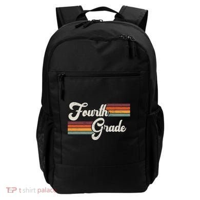 Fourth Grade Retro Vintage Backpack