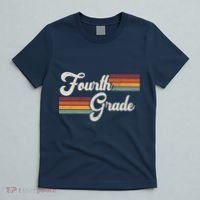 Fourth Grade Retro Vintage T-Shirt thumb 5