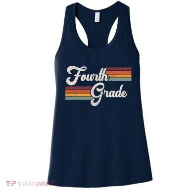 Fourth Grade Retro Vintage Women's Tank Top