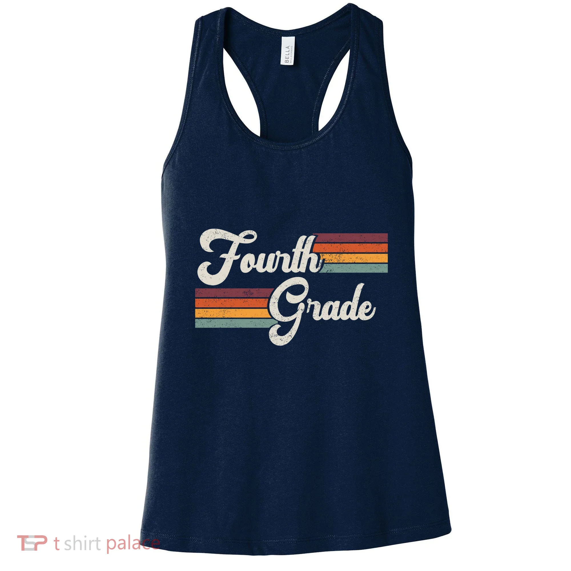 Fourth Grade Retro Vintage Women's Tank Top