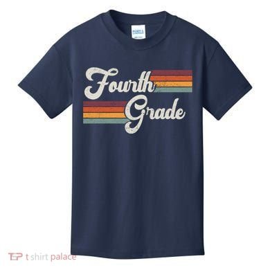 Fourth Grade Retro Vintage Kids T-Shirt
