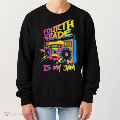 Fourth Grade Teacher Retro Women's Sweatshirt