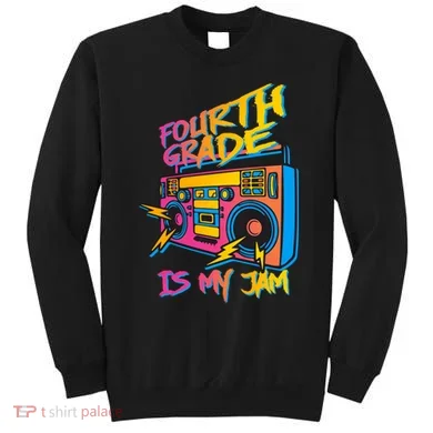 Fourth Grade Teacher Retro Sweatshirt