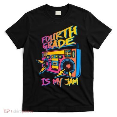 Fourth Grade Teacher Retro T-Shirt