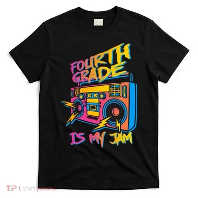 Fourth Grade Teacher Retro T-Shirt
