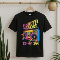 Fourth Grade Teacher Retro T-Shirt thumb 2