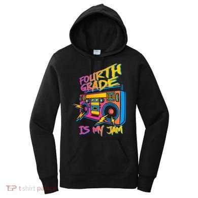 Fourth Grade Teacher Retro Women's Hoodie