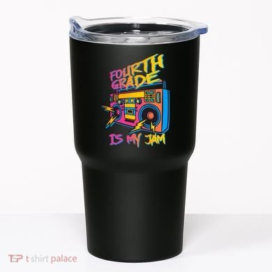 Fourth Grade Teacher Retro Tumbler