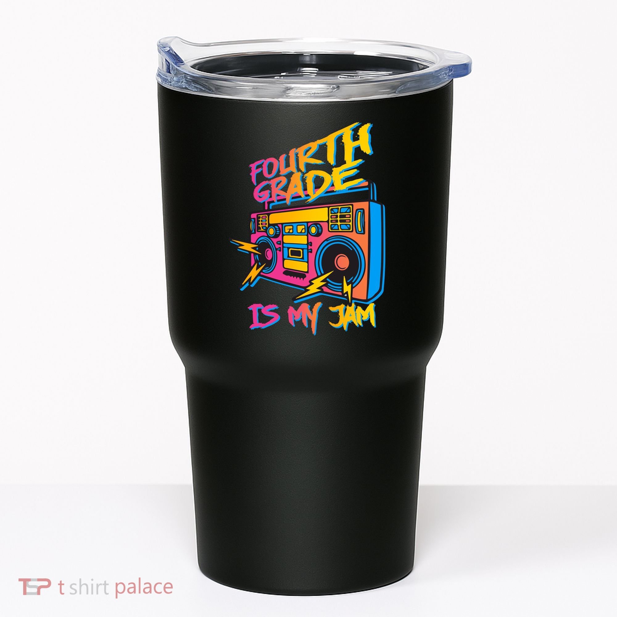 Fourth Grade Teacher Retro Tumbler