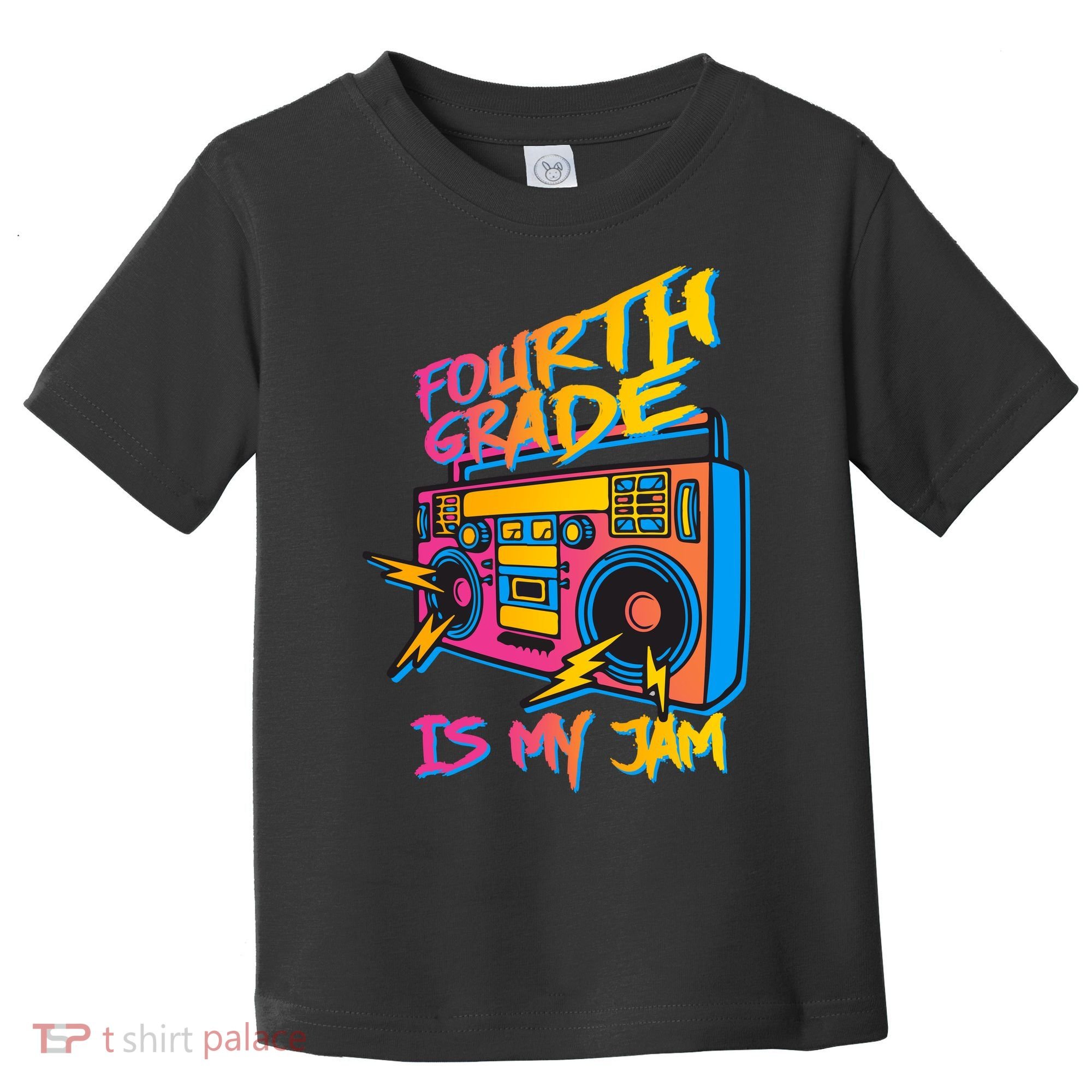 Fourth Grade Teacher Retro Toddler T-Shirt