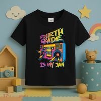 Fourth Grade Teacher Retro Toddler T-Shirt thumb 3