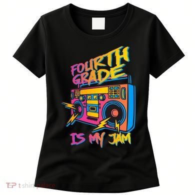Fourth Grade Teacher Retro Women's T-Shirt