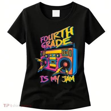 Fourth Grade Teacher Retro Women's T-Shirt