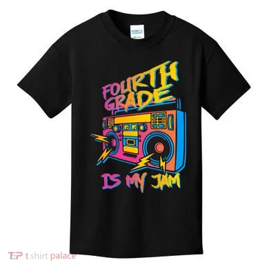 Fourth Grade Teacher Retro Kids T-Shirt