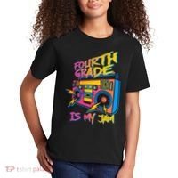 Fourth Grade Teacher Retro Kids T-Shirt thumb 2
