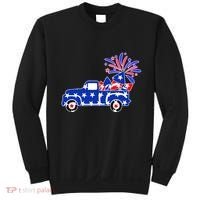 Fourth of July Fireworks Pickup Truck Sweatshirt thumb 0