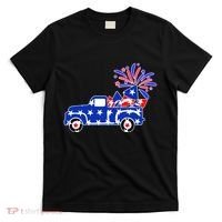 Fourth of July Fireworks Pickup Truck T-Shirt thumb 0