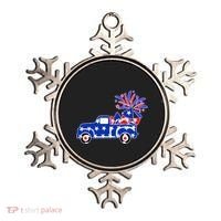 Fourth of July Fireworks Pickup Truck Ornament thumb 0