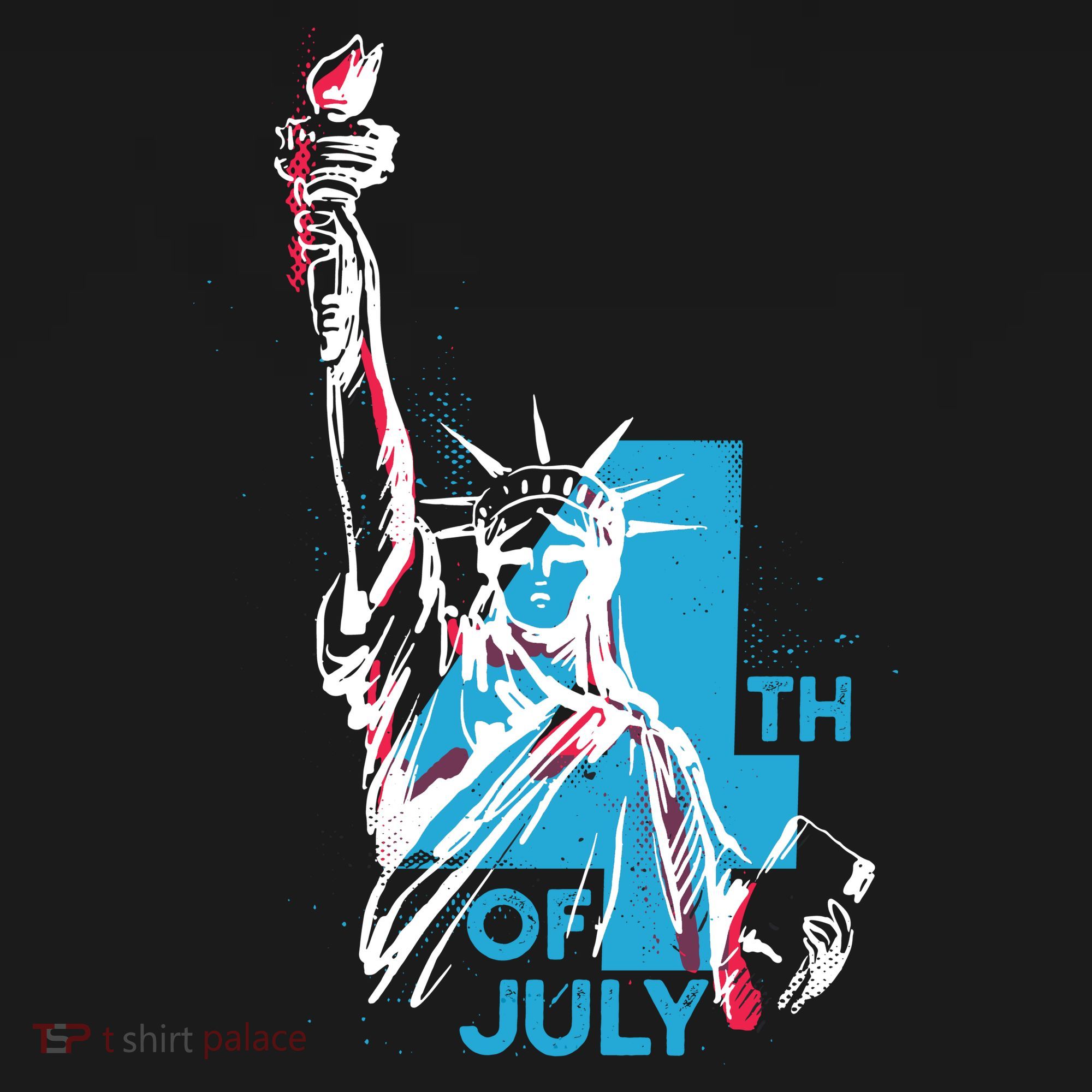 Fourth Of July Statue Of Liberty Hoodie