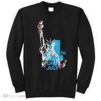 Fourth Of July Statue Of Liberty Sweatshirt thumb 0