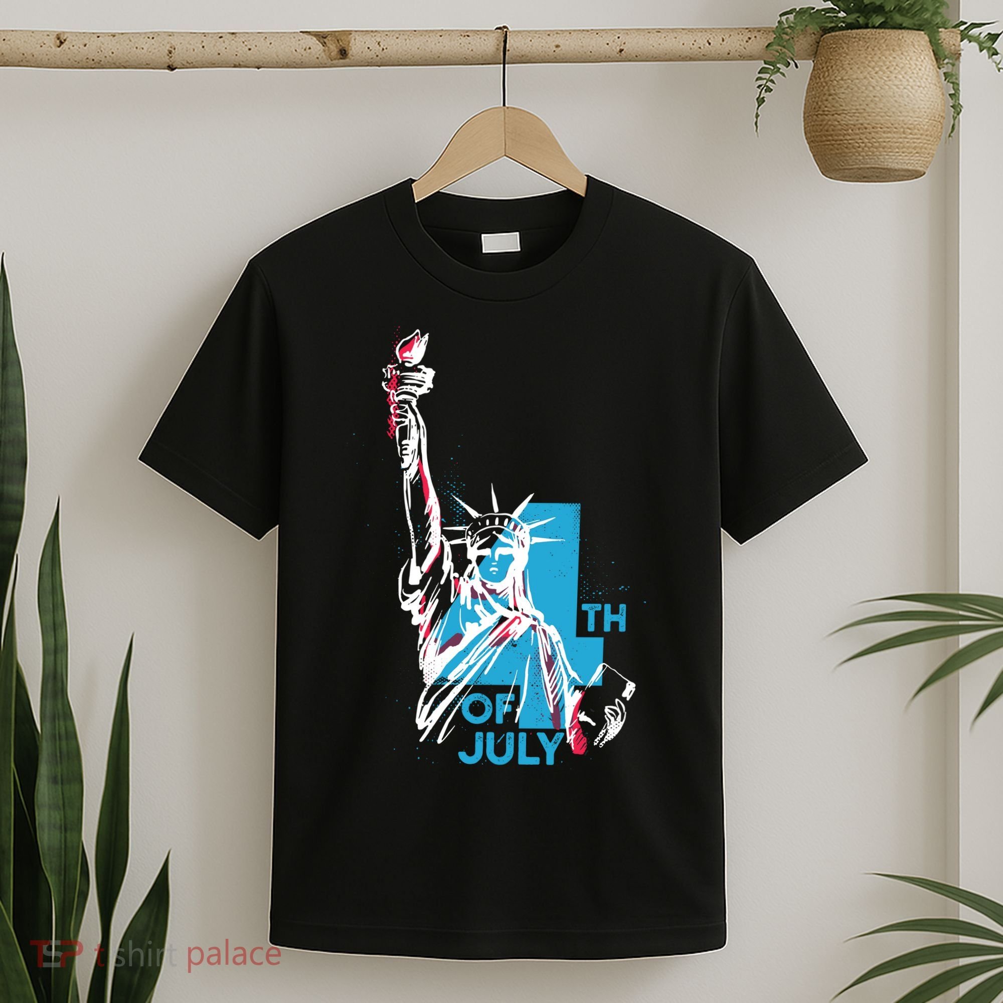 Fourth Of July Statue Of Liberty T-Shirt