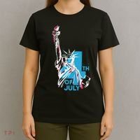 Fourth Of July Statue Of Liberty T-Shirt thumb 4