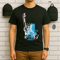 Fourth Of July Statue Of Liberty T-Shirt thumb 6