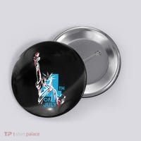 Fourth Of July Statue Of Liberty Button thumb 0