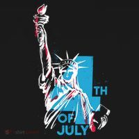 Fourth Of July Statue Of Liberty Button thumb 1