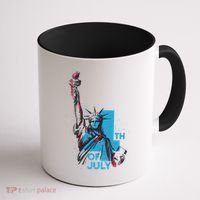 Fourth Of July Statue Of Liberty Coffee Mug thumb 1
