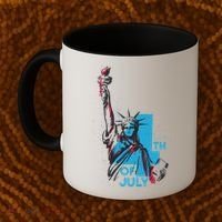 Fourth Of July Statue Of Liberty Coffee Mug thumb 2