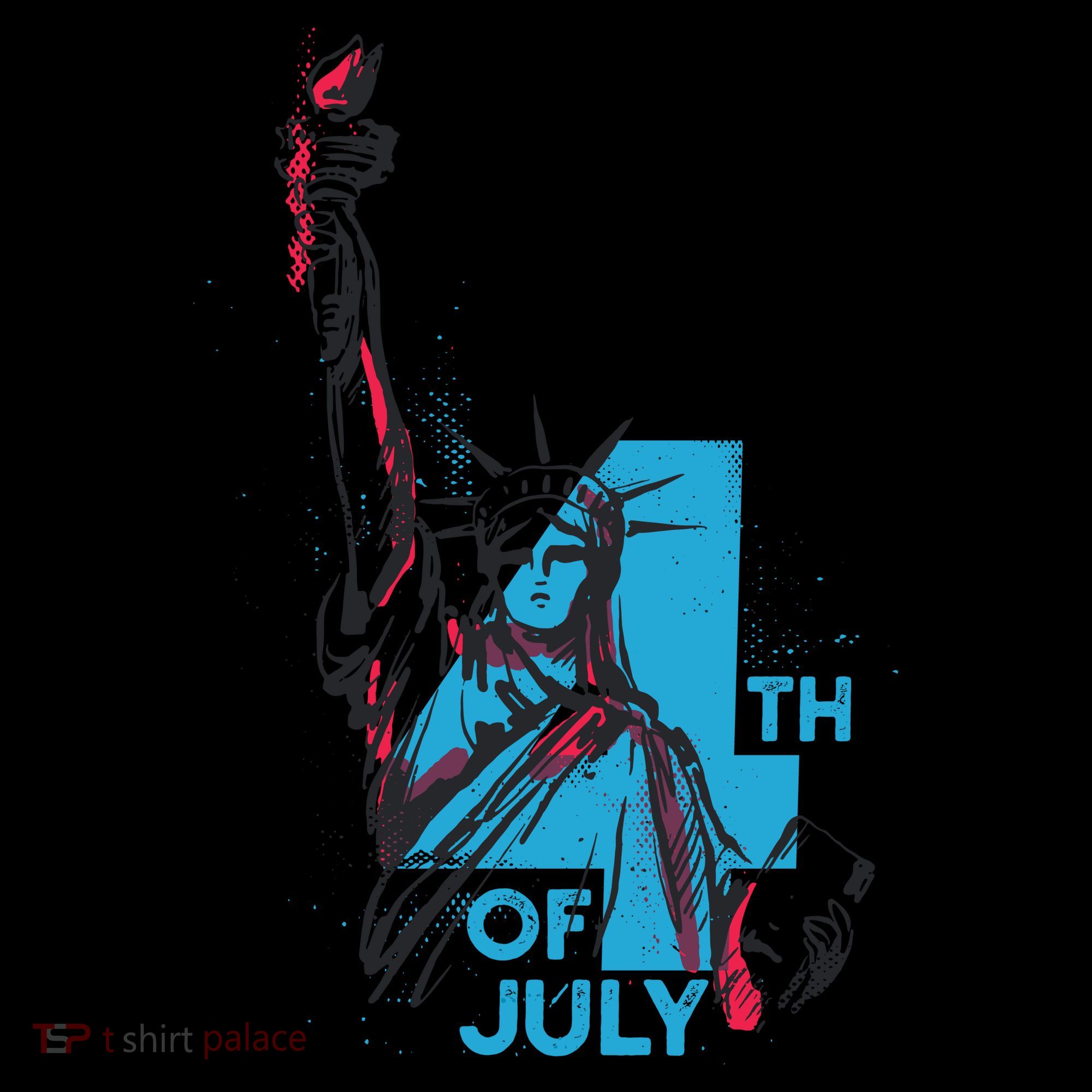Fourth Of July Statue Of Liberty Coffee Mug
