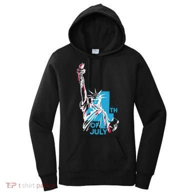 Fourth Of July Statue Of Liberty Women's Hoodie