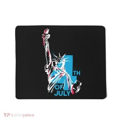 Fourth Of July Statue Of Liberty Mousepad