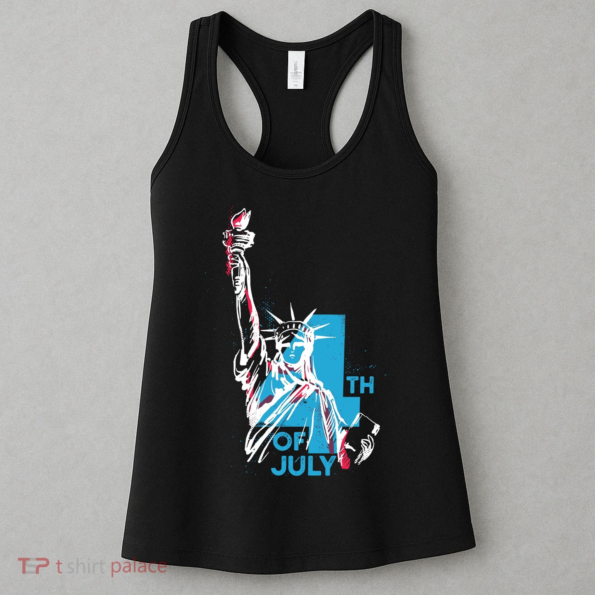 Fourth Of July Statue Of Liberty Women's Tank Top