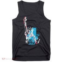 Fourth Of July Statue Of Liberty Tank Top thumb 0