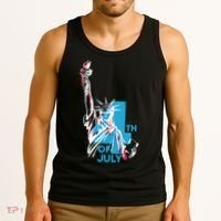 Fourth Of July Statue Of Liberty Tank Top thumb 3