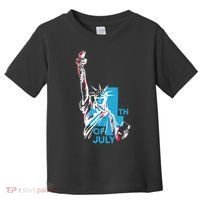 Fourth Of July Statue Of Liberty Toddler T-Shirt thumb 0